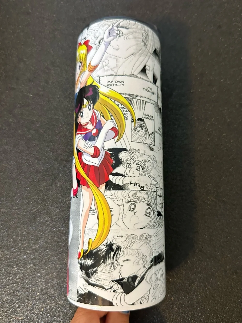 Anime Sailor Team Stainless Travel Tumbler - Multicolor